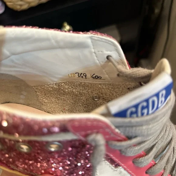 Golden Goose Barbie Pink Midstars. Size 36 - Picture 6 of 9